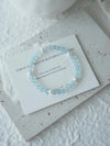 Mint Lagoon Aquamarine Bracelet