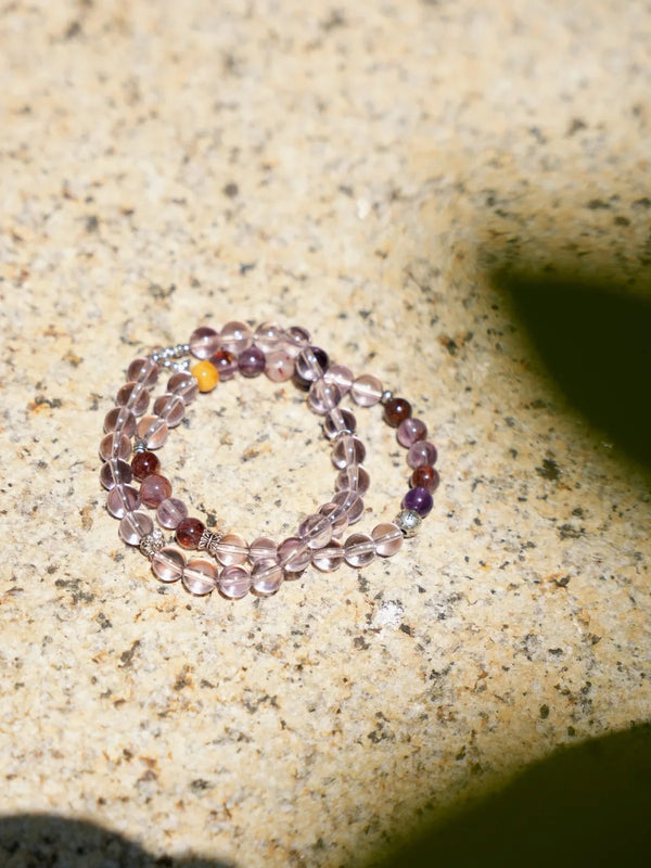 Lavender Wave Amethyst Bracelet