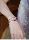 Lavender Wave Amethyst Bracelet