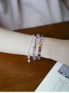 Lavender Wave Amethyst Bracelet