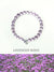 Lavender Wave Amethyst Bracelet