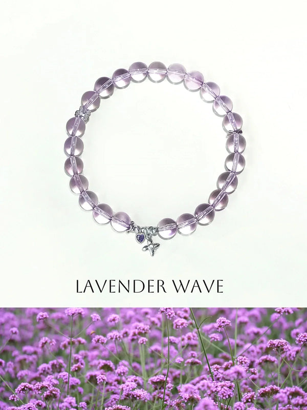 Lavender Wave Amethyst Bracelet
