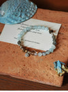 Mountain Spring Clear Quartz & Aquamarine Bracelet
