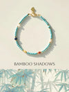Bamboo Shadows Turquoise Bracelet