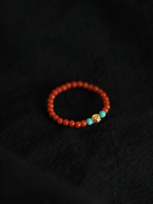 Sky / Blush / Leaf Crystal Ring