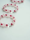 Spring Blush Rose Quartz & Rhodonite Bracelet