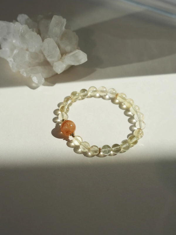 Sunlit Shore Citrine Bracelet