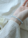 Mint Lagoon Aquamarine Bracelet