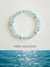 Mint Lagoon Aquamarine Bracelet
