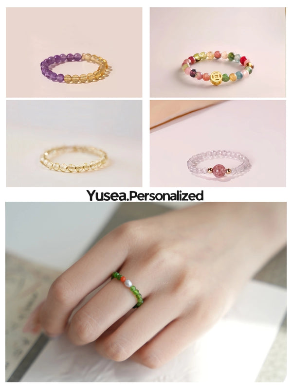 Crystal Healing Jewelry Set Yusea. Personalized