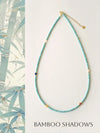 Bamboo Shadows Turquoise Necklace