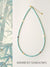 Bamboo Shadows Turquoise Necklace
