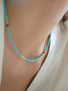 Bamboo Shadows Turquoise Necklace