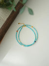 Bamboo Shadows Turquoise Necklace