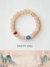 Misty Hill Rose Chalcedony Bracelet