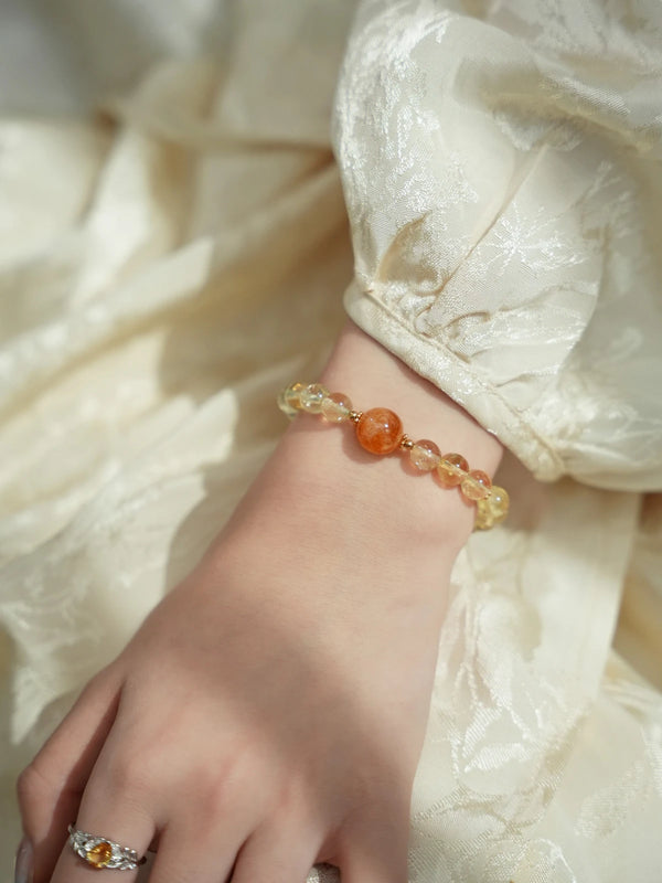 Sunlit Shore Citrine Bracelet